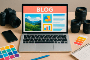 images of blogging